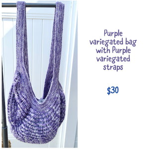 Market Bag - Purple Variegated