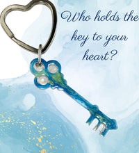 Load image into Gallery viewer, Key To My Heart Keyring
