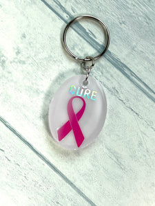 Breast Cancer Awareness keychains