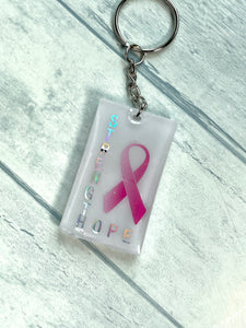 Breast Cancer Awareness keychains