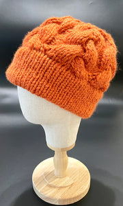 Muskoka Messy Bun Beanie-Pumpkin