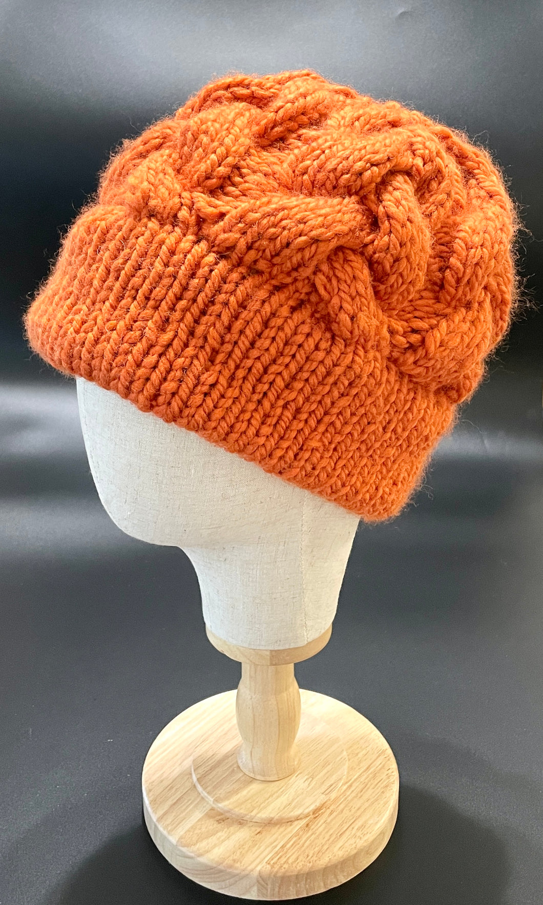 Muskoka Messy Bun Beanie-Pumpkin