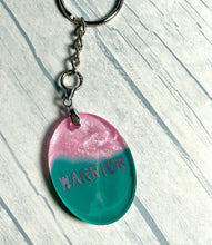 Load image into Gallery viewer, Breast Cancer Awareness keychains
