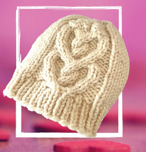 Cariad Beanie - Creme