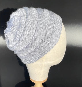 Silver Sparkle Beanie