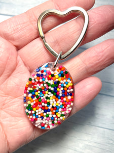 Candy Sprinkles Keyring