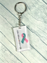 Load image into Gallery viewer, Breast Cancer Awareness keychains
