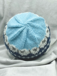 Baby Light Blue/Dark Blue Top view