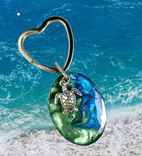 Load image into Gallery viewer, Ocean Keyring
